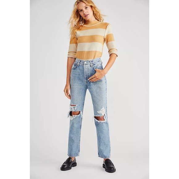 AGOLDE FEN HIGH RISE RELAXED TAPERED JEAN - Picture 9 of 13